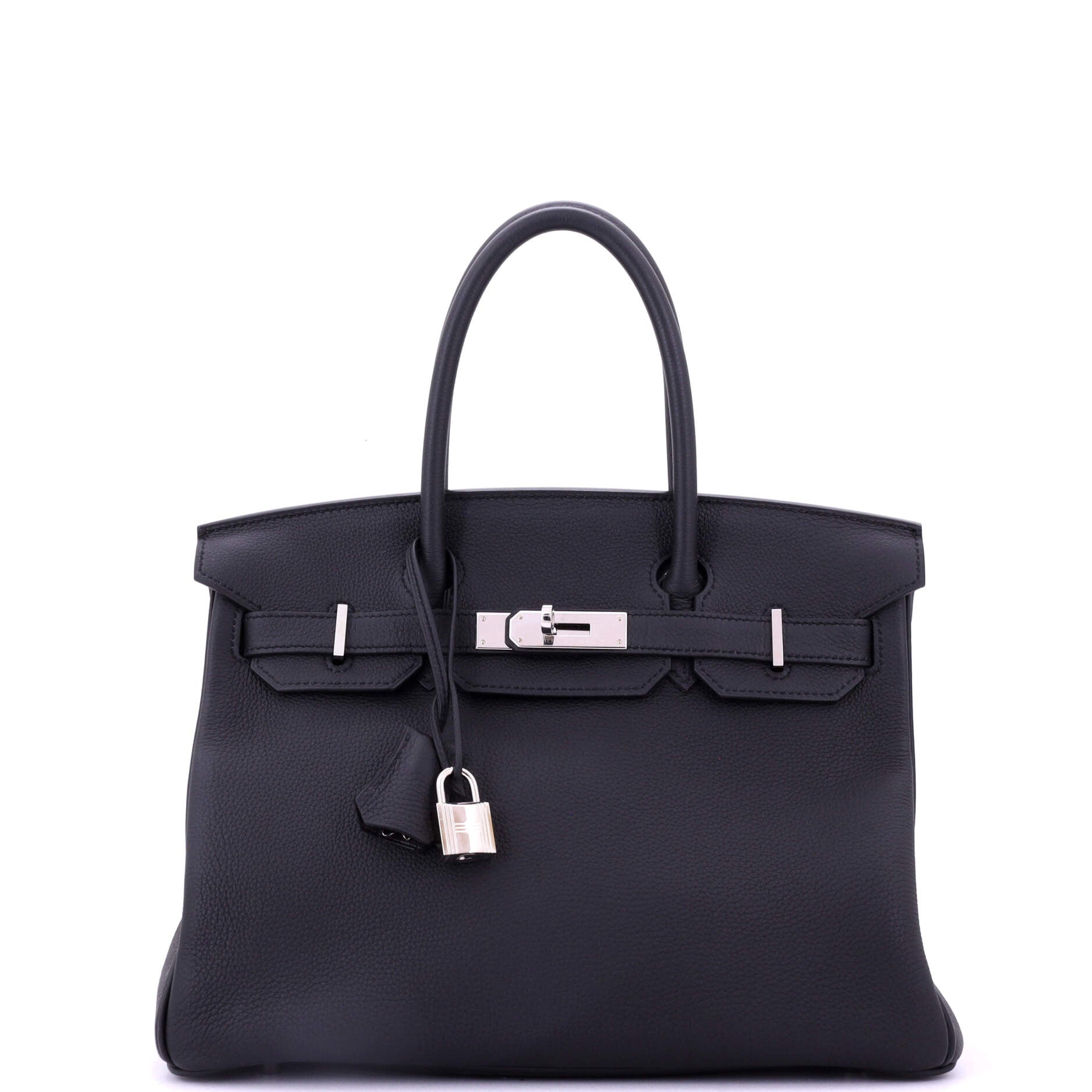 Birkin Handbag Grey Togo with Palladium Hardware 30