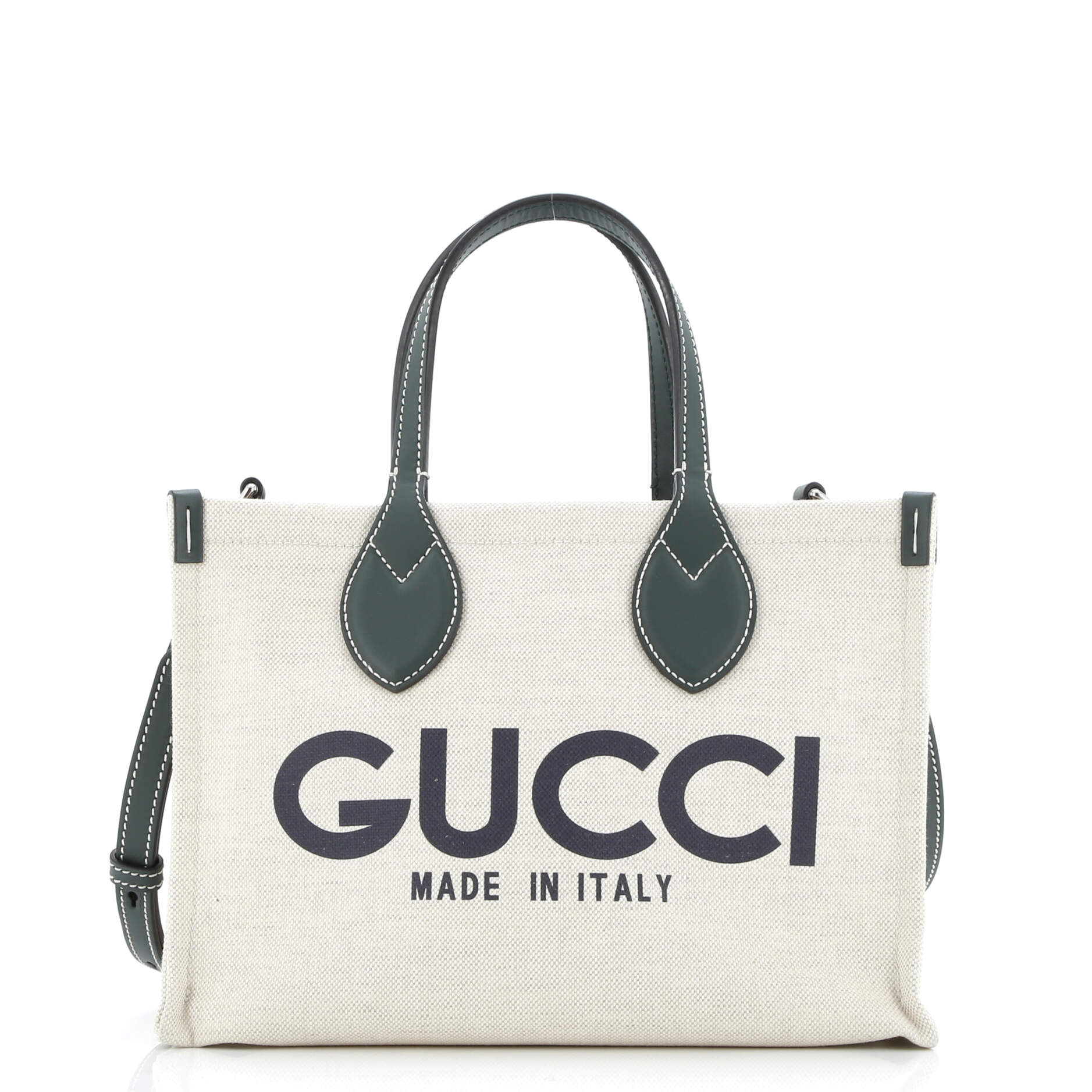 Logo Shopper Tote Printed Canvas Small