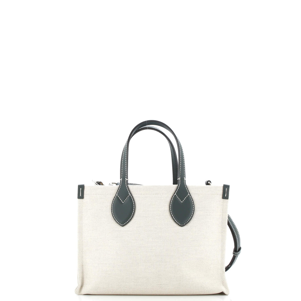 Logo Shopper Tote Printed Canvas Small