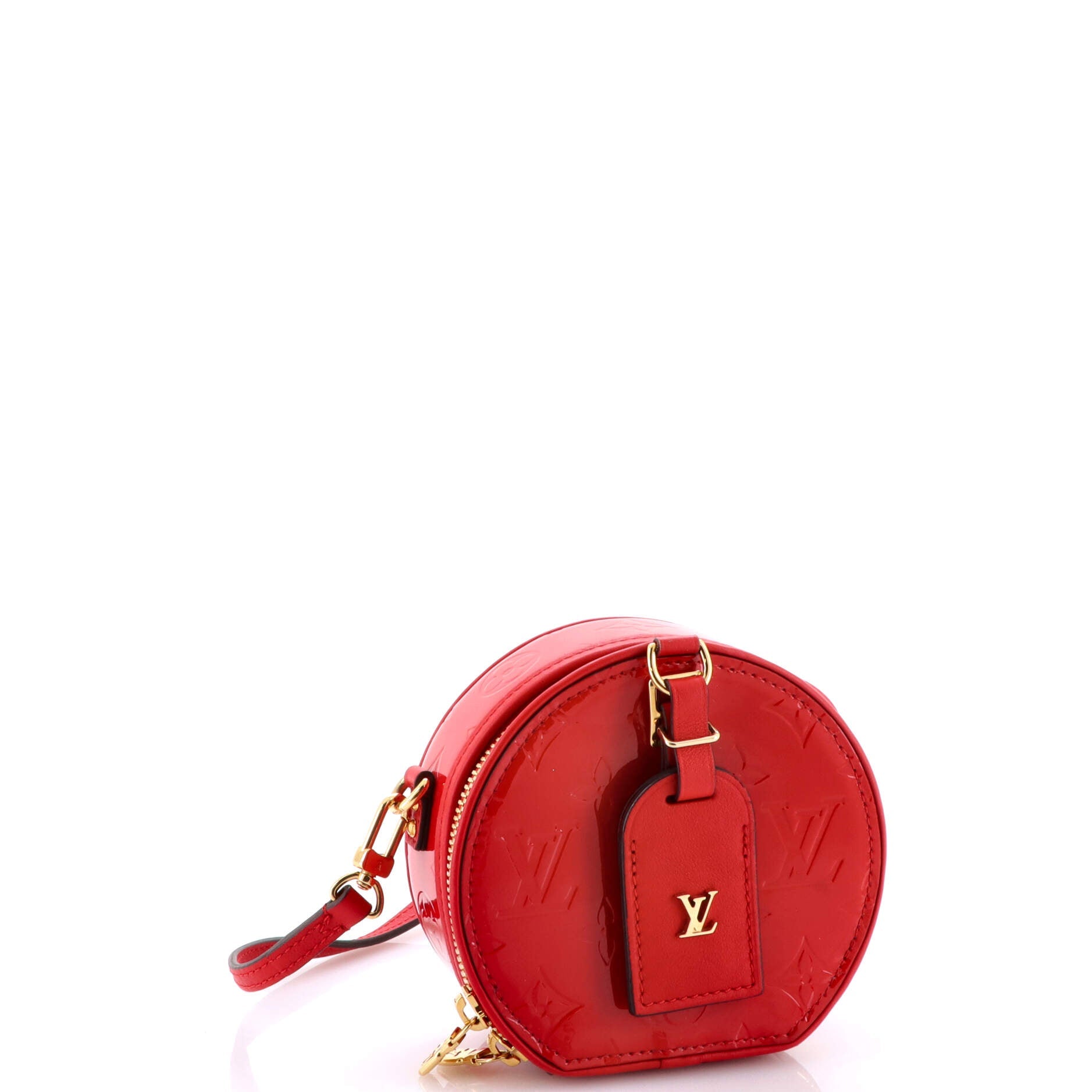 Mini Boite Chapeau Bag Monogram Vernis