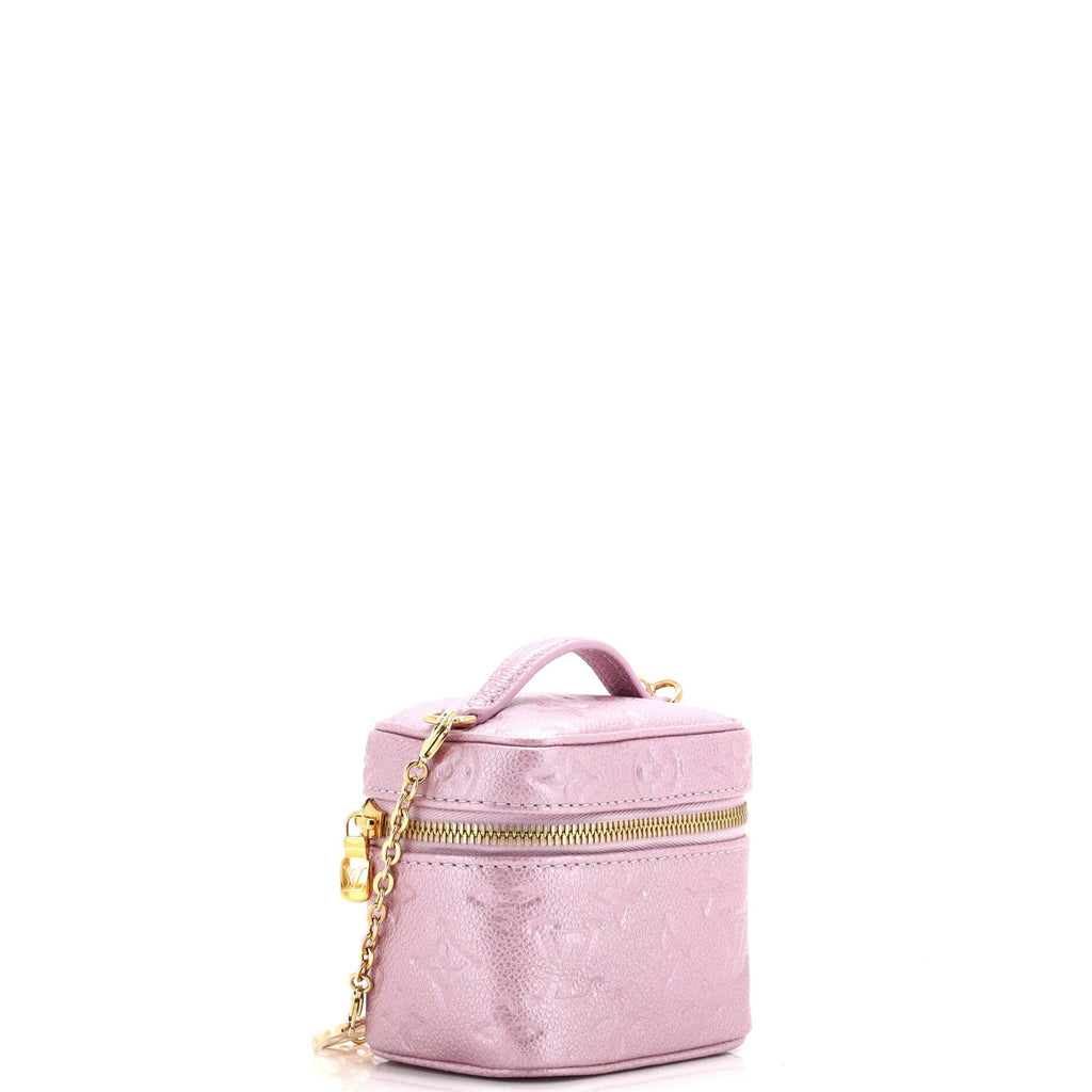 Vanity Handbag Empreinte Leather Micro