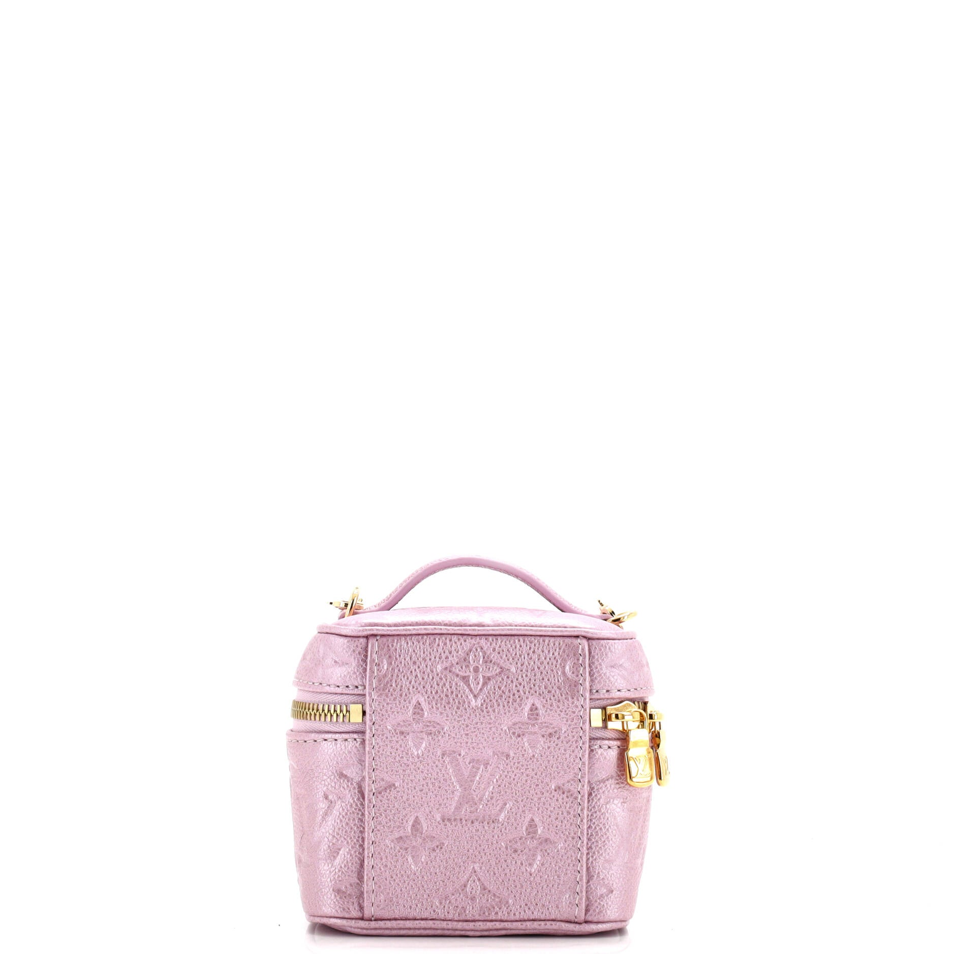 Vanity Handbag Empreinte Leather Micro