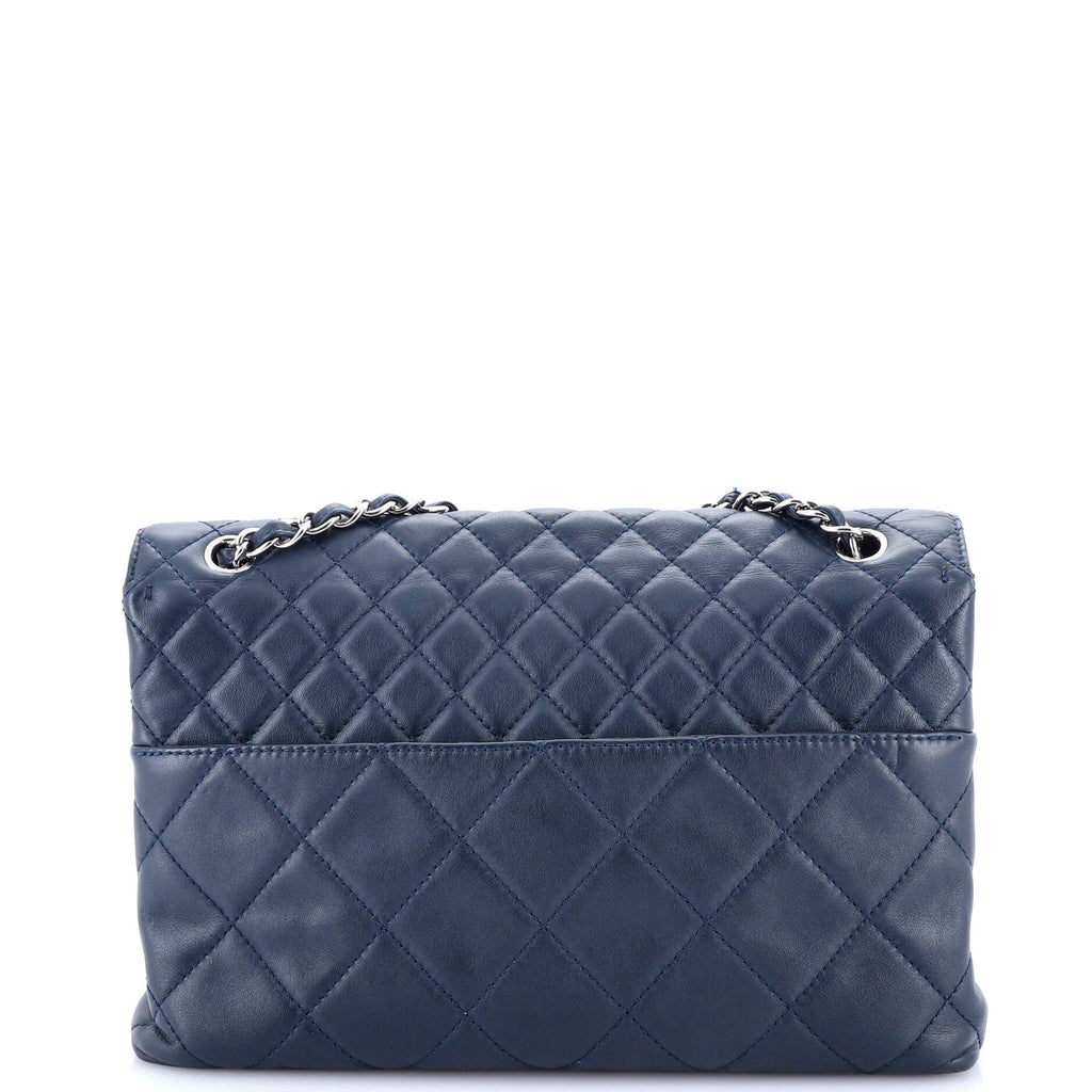 In The Business Flap Bag Quilted Calfskin Maxi