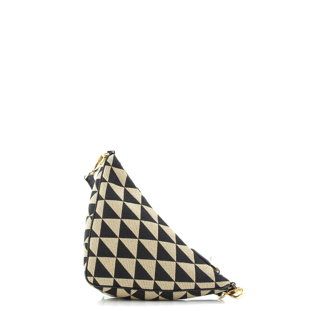 Symbole Triangle Bag Jacquard Mini