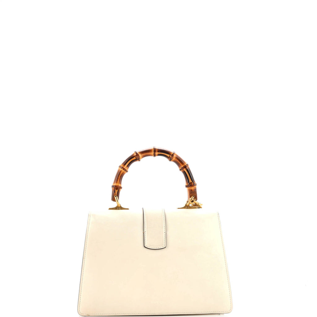 Dionysus Bamboo Top Handle Bag Colorblock Leather Medium