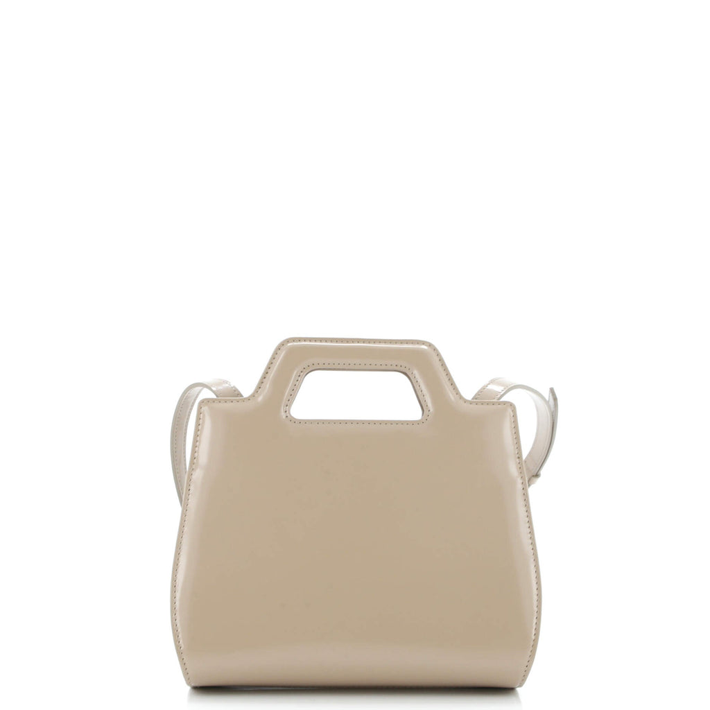 Wanda Top Handle Shoulder Bag Leather Mini