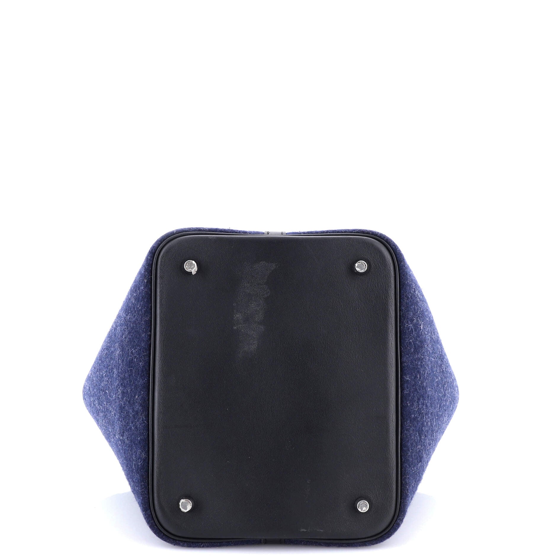 Picotin Lock Bag Felt with Leather MM