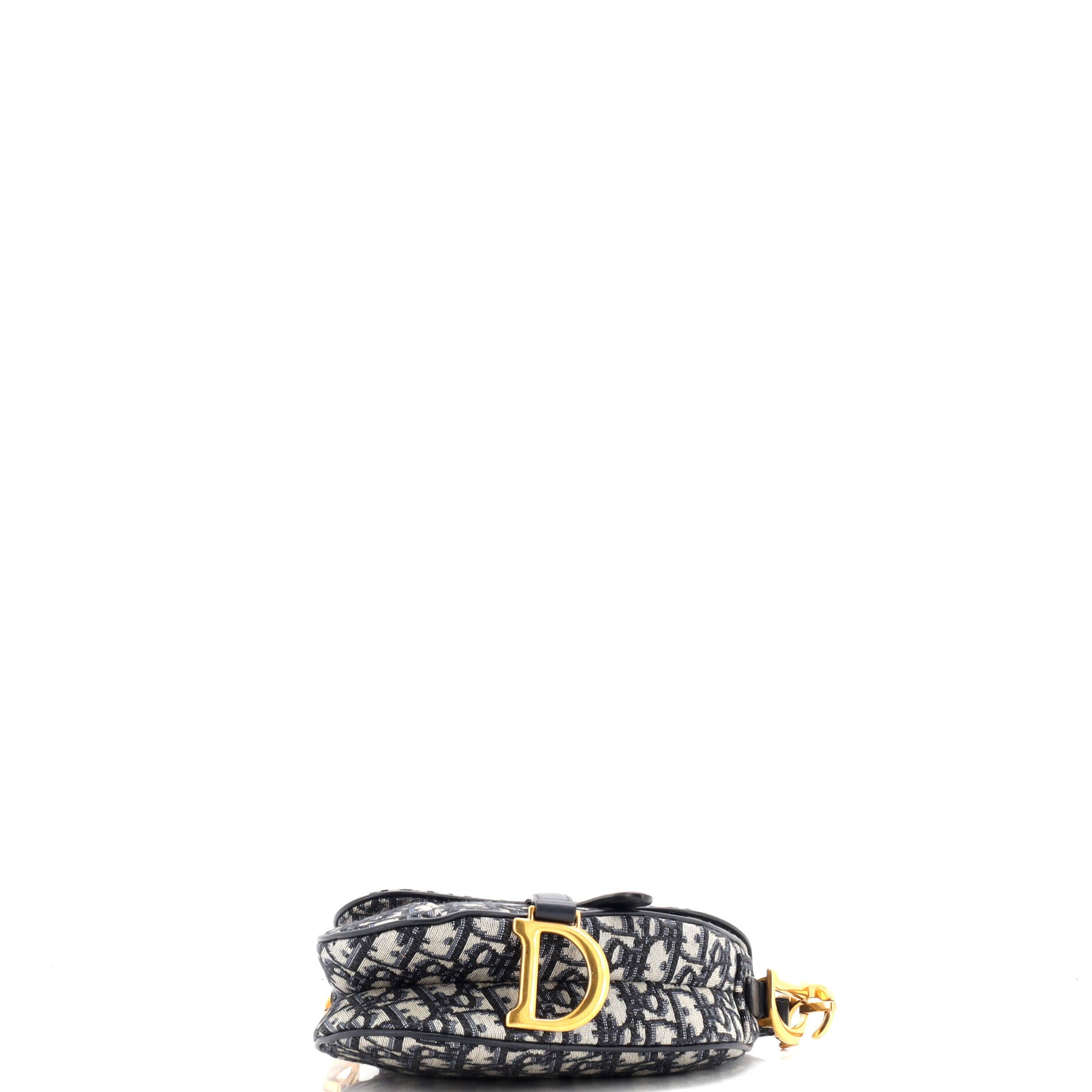 Saddle Handbag Oblique Canvas Mini