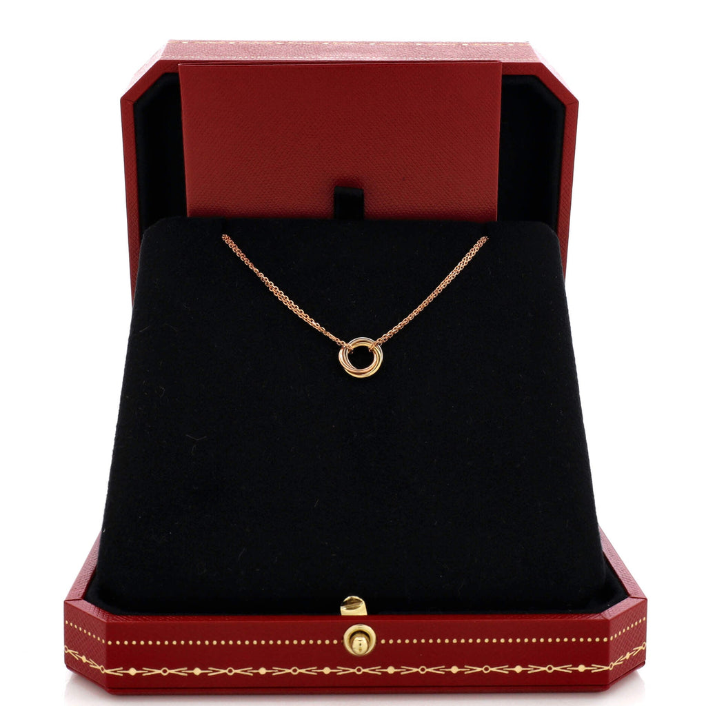 Trinity Choker Necklace 18K Tricolor Gold