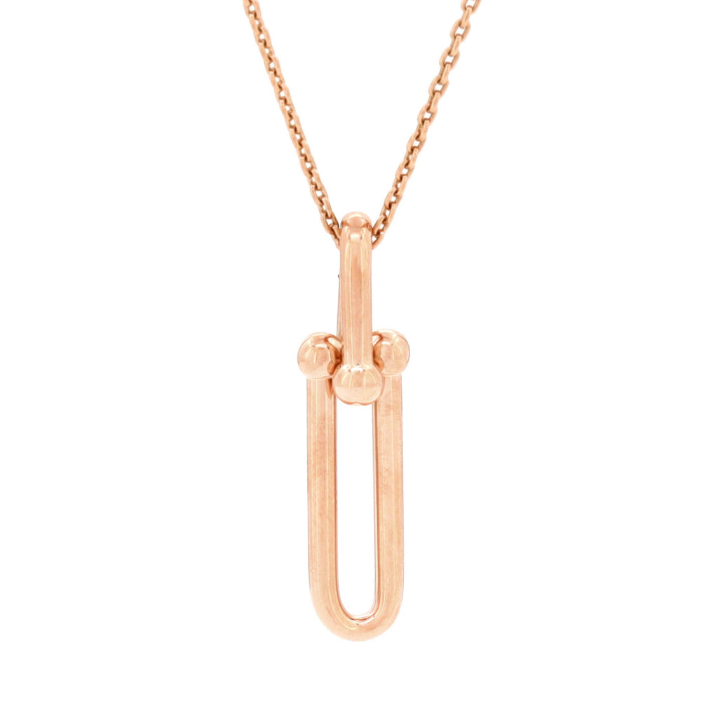 HardWear Link Pendant Necklace 18K Rose Gold