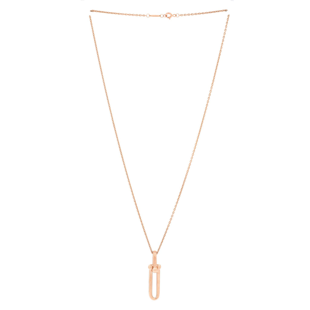 HardWear Link Pendant Necklace 18K Rose Gold