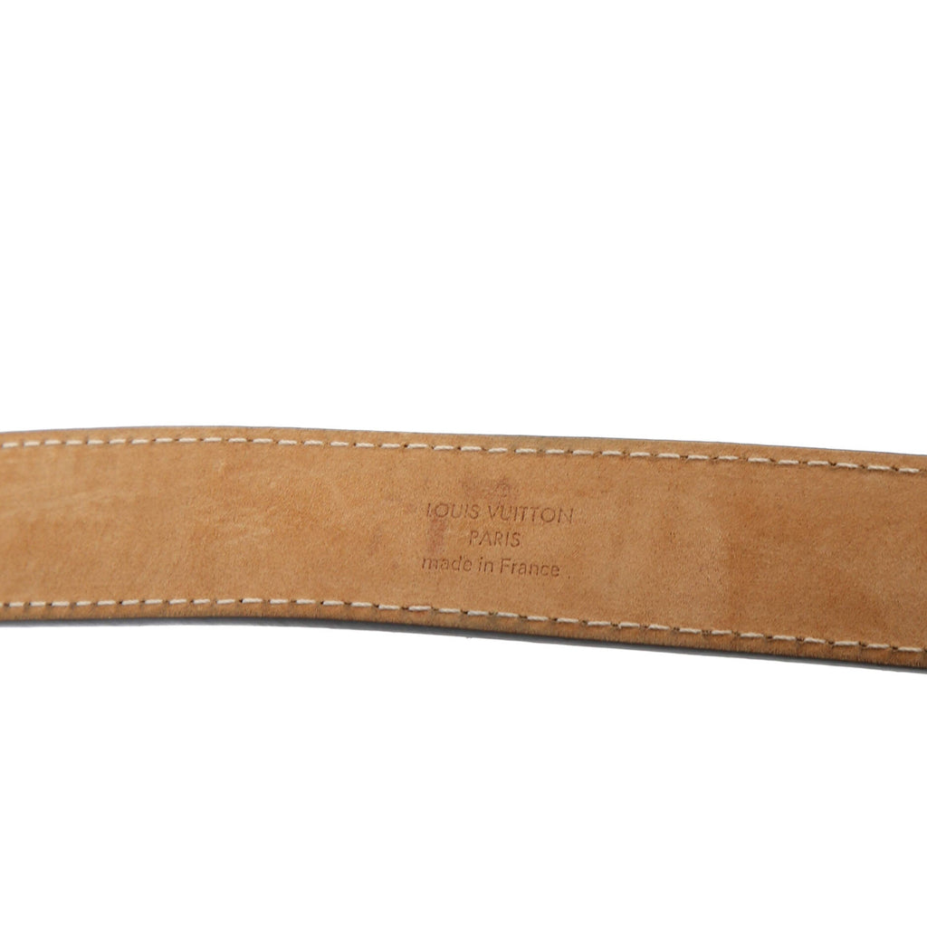 LV Initiales Belt Monogram Canvas Thin