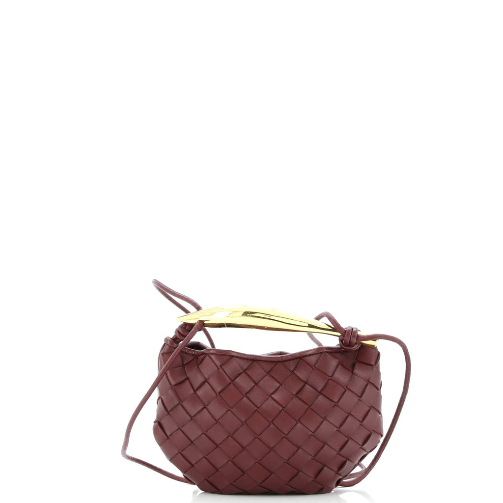 Sardine Top Handle Bag Intrecciato Nappa Mini