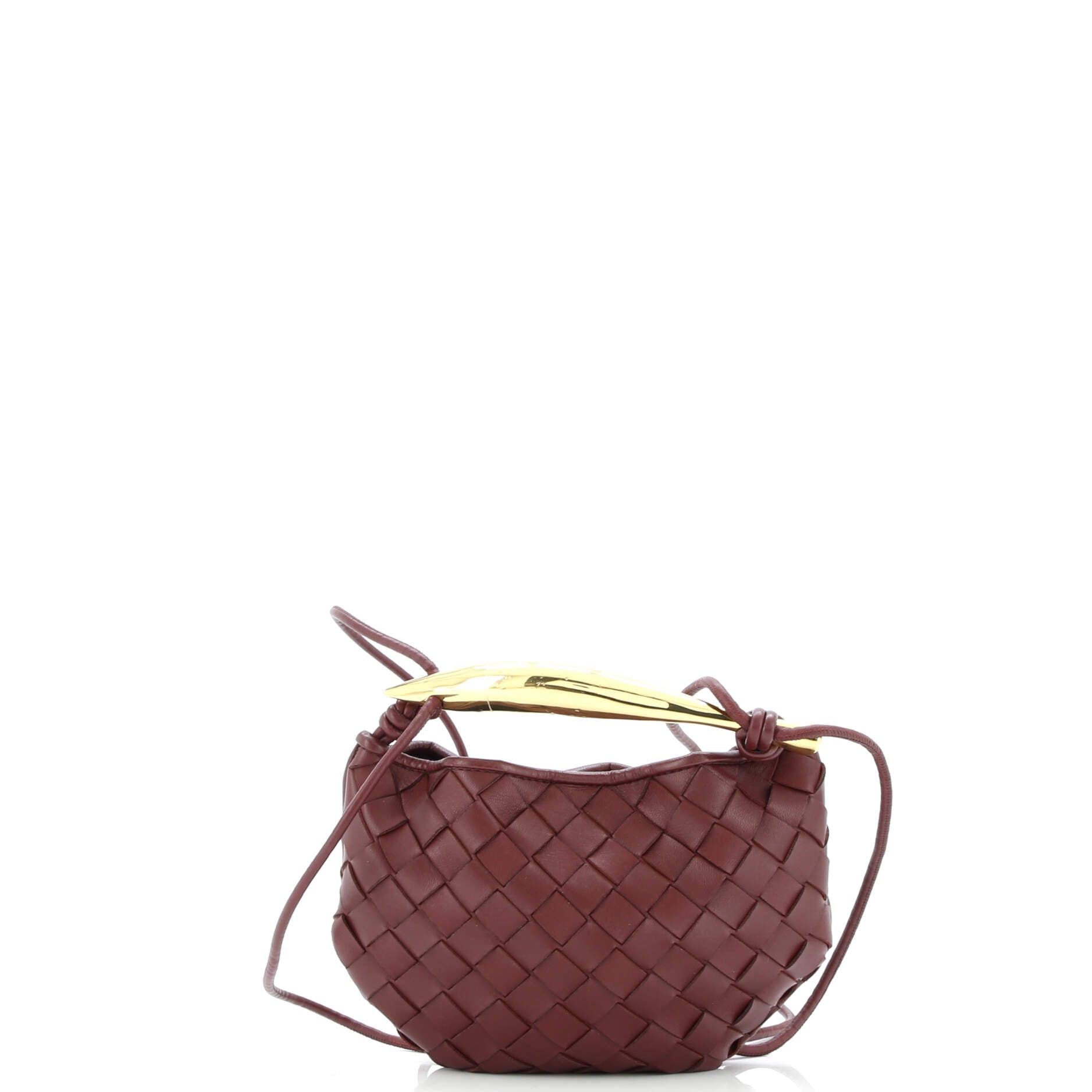 Sardine Top Handle Bag Intrecciato Nappa Mini