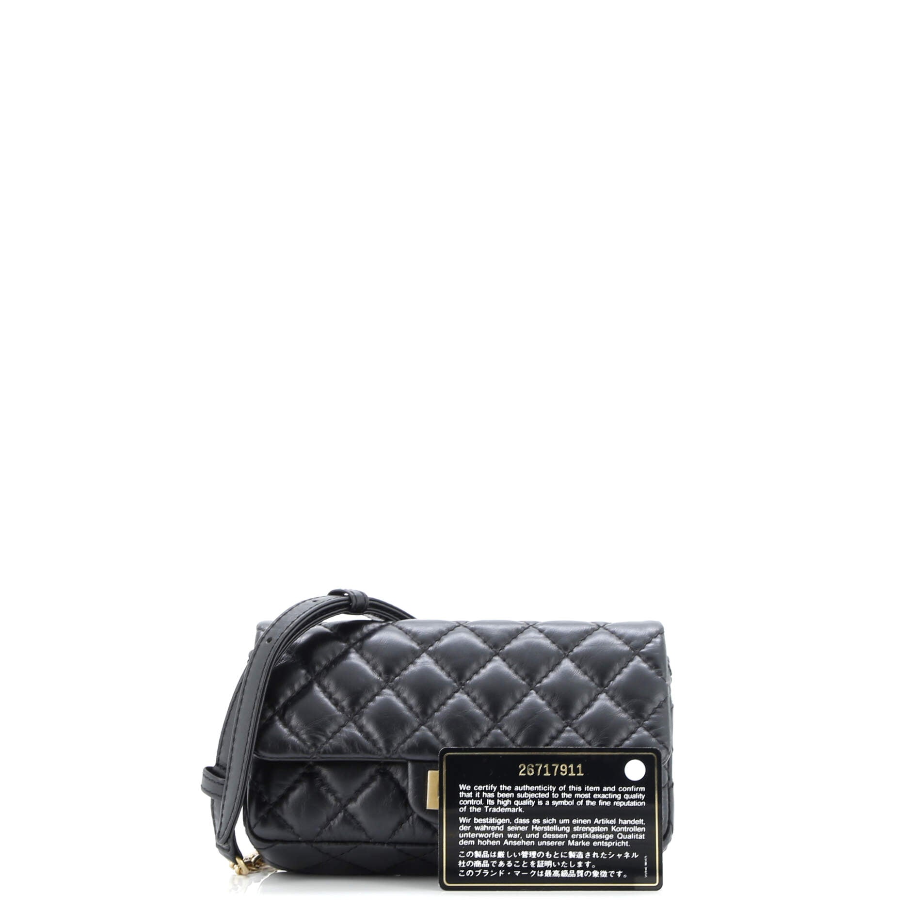 Reissue 2.55 Belt Bag Quilted Aged Calfskin
