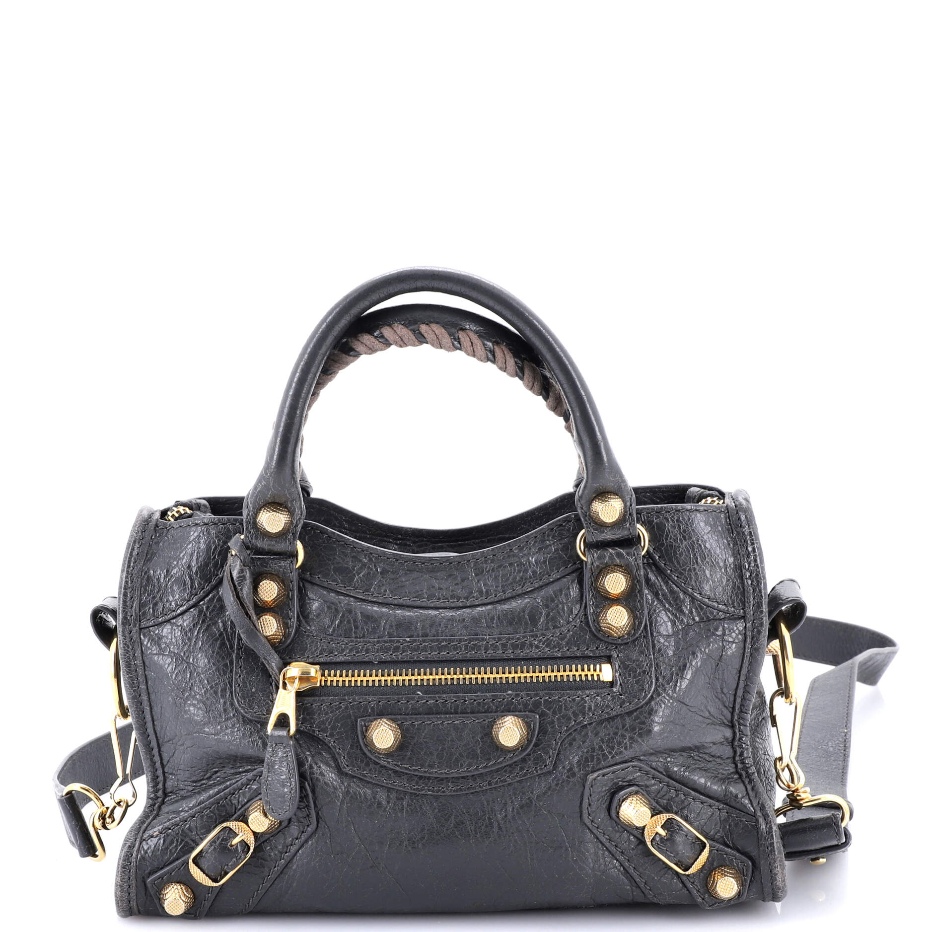 City Classic Studs Bag Leather Mini