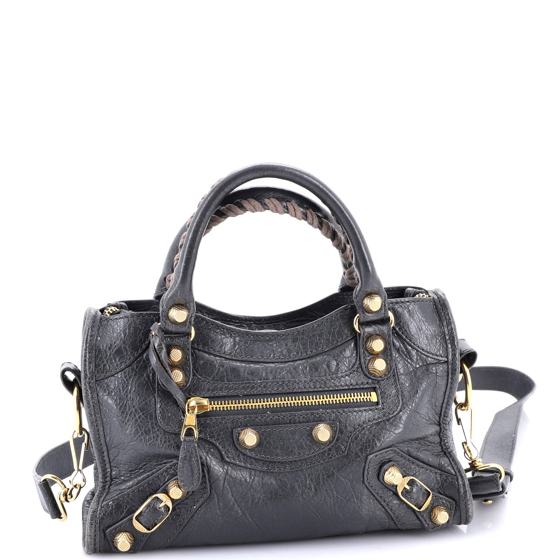 City Classic Studs Bag Leather Mini