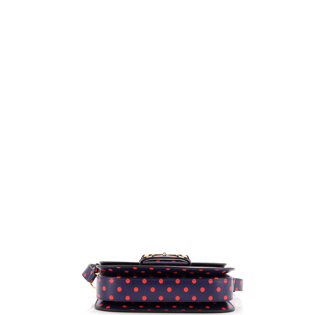 Horsebit 1955 Shoulder Bag Printed Leather Small