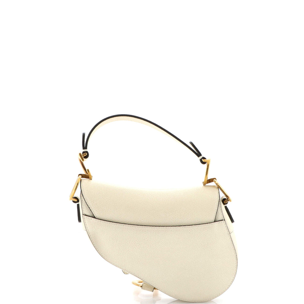 Saddle Handbag Leather Mini