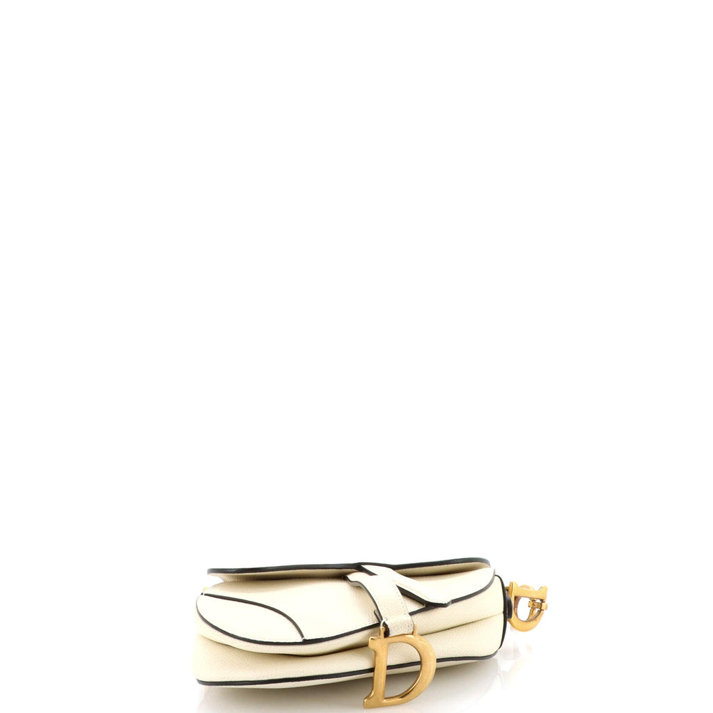 Saddle Handbag Leather Mini