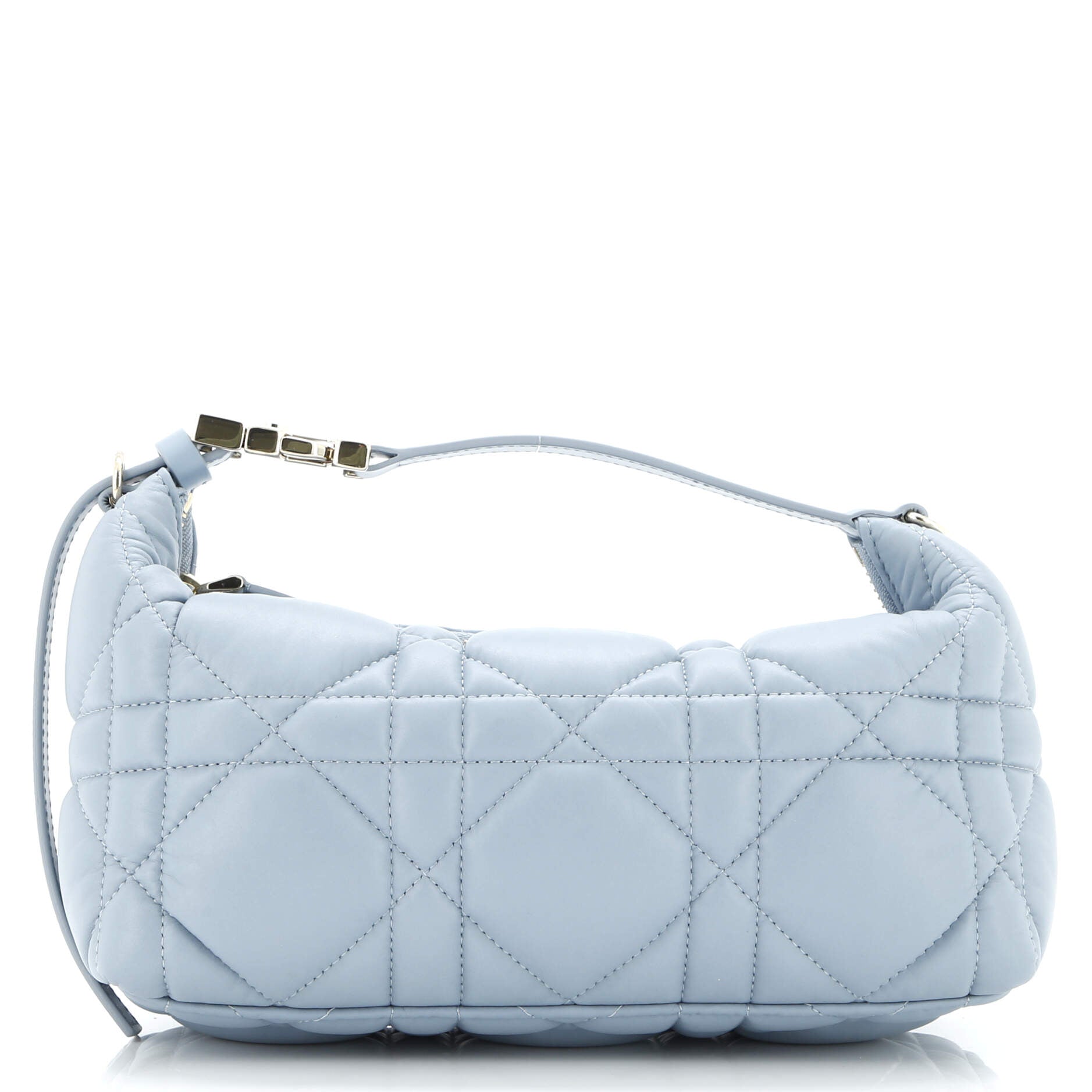 DiorTravel Nomad Pouch Macrocannage Quilt Calfskin Medium