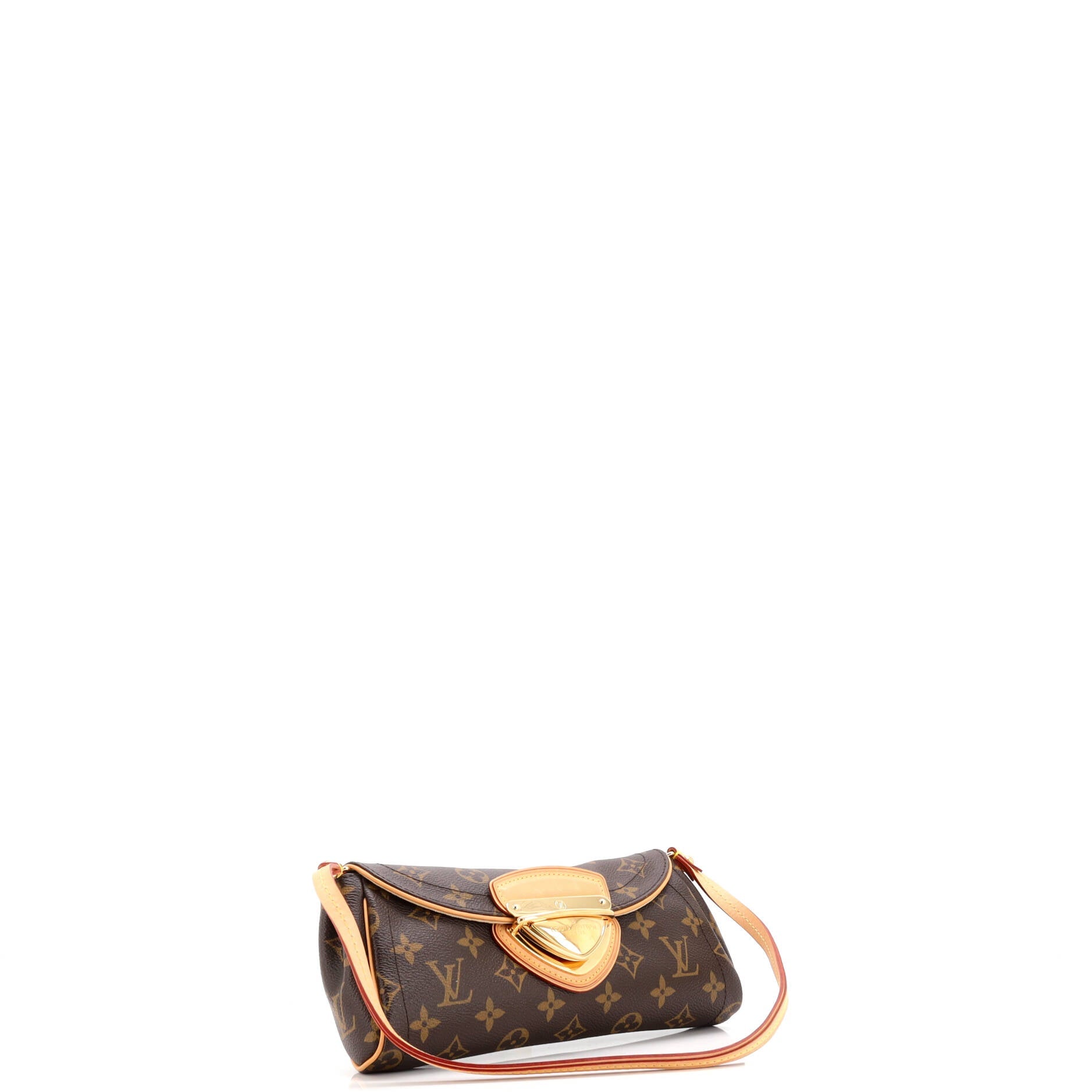 Beverly Clutch Monogram Canvas