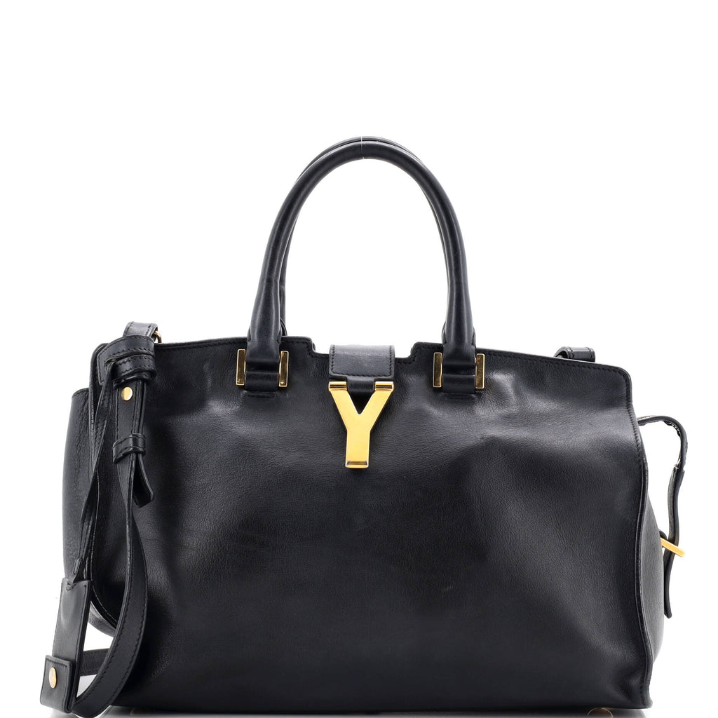 Classic Y Cabas Leather Small