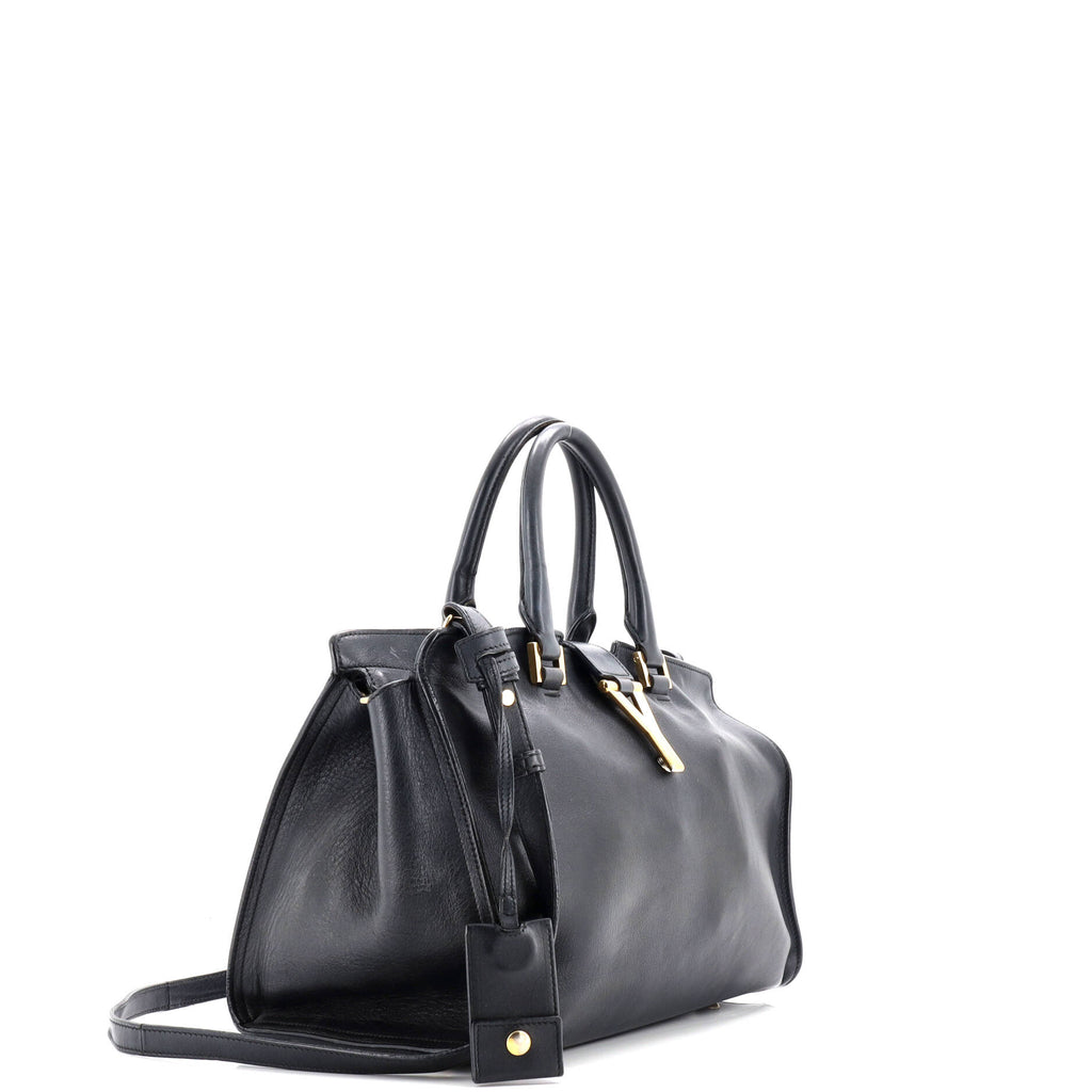 Classic Y Cabas Leather Small