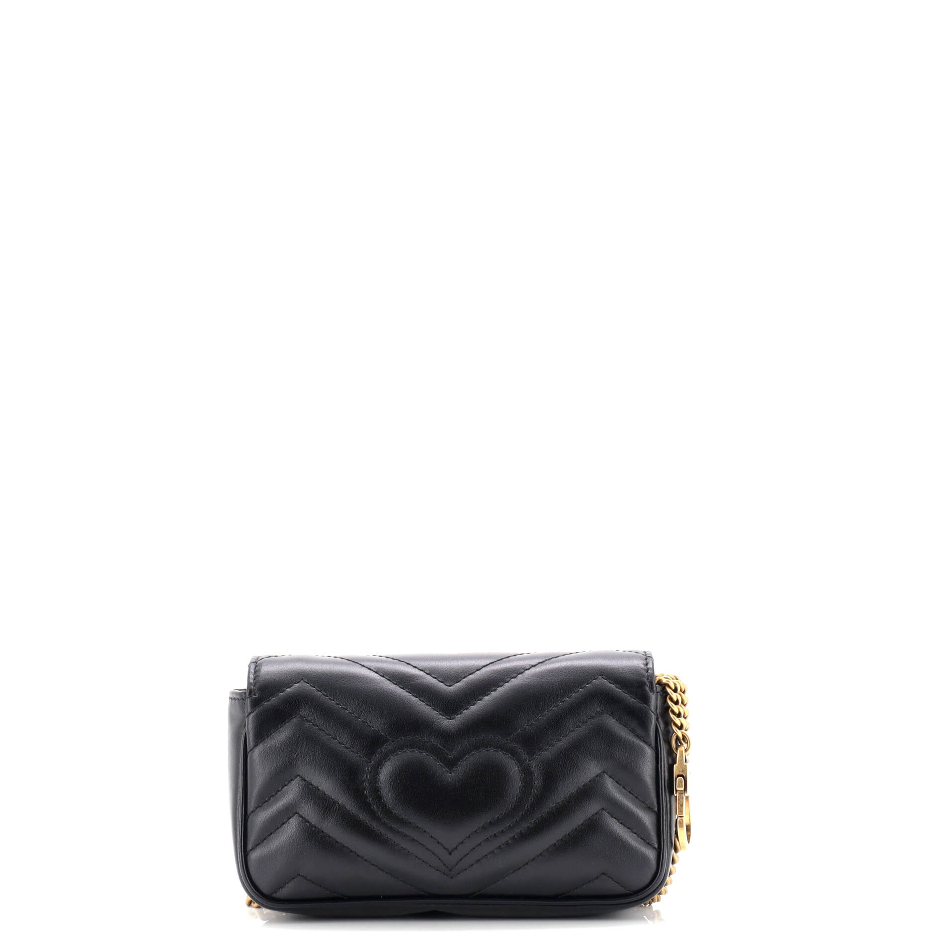 GG Marmont Flap Bag Matelasse Leather Super Mini