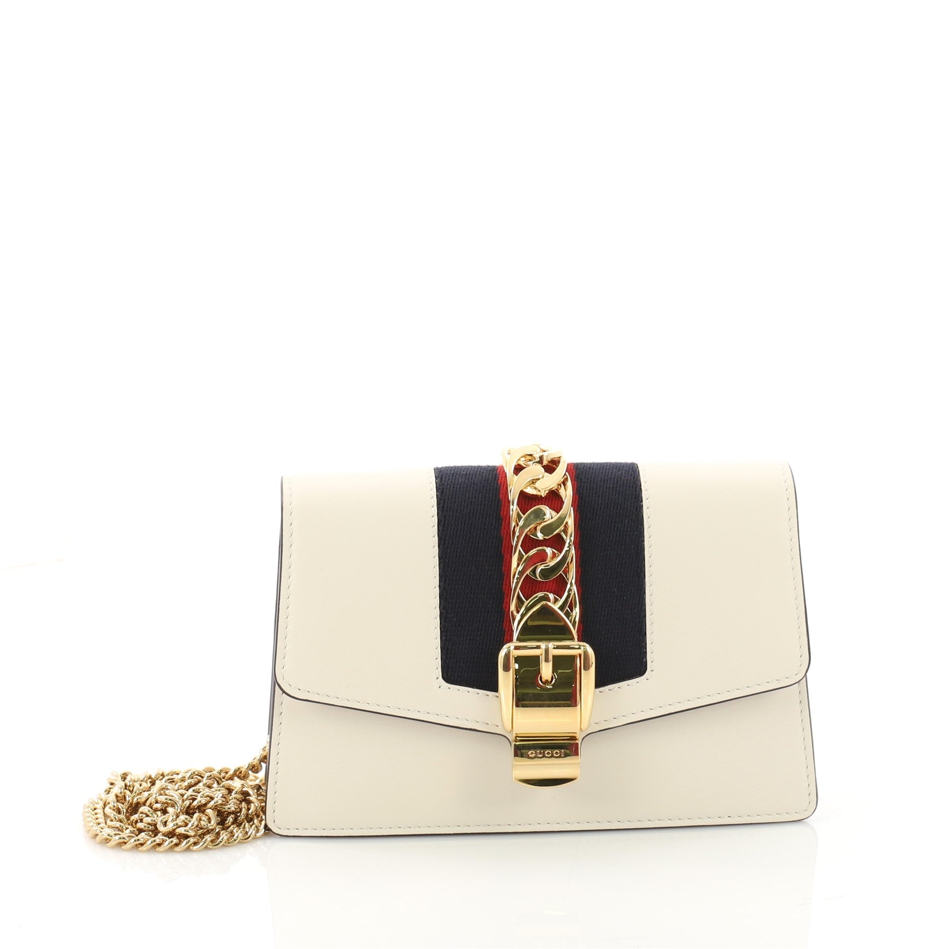 Sylvie Chain Crossbody Bag Leather Mini
