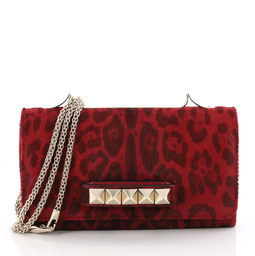 Va Va Voom Clutch Printed Pony Hair Medium