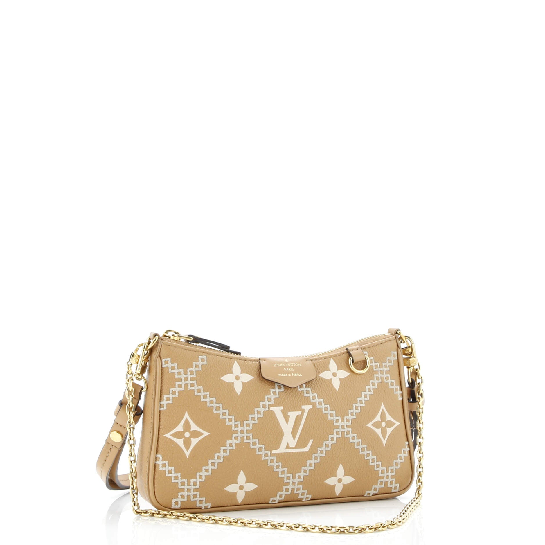Easy Pouch on Strap Monogram Empreinte Giant Broderies