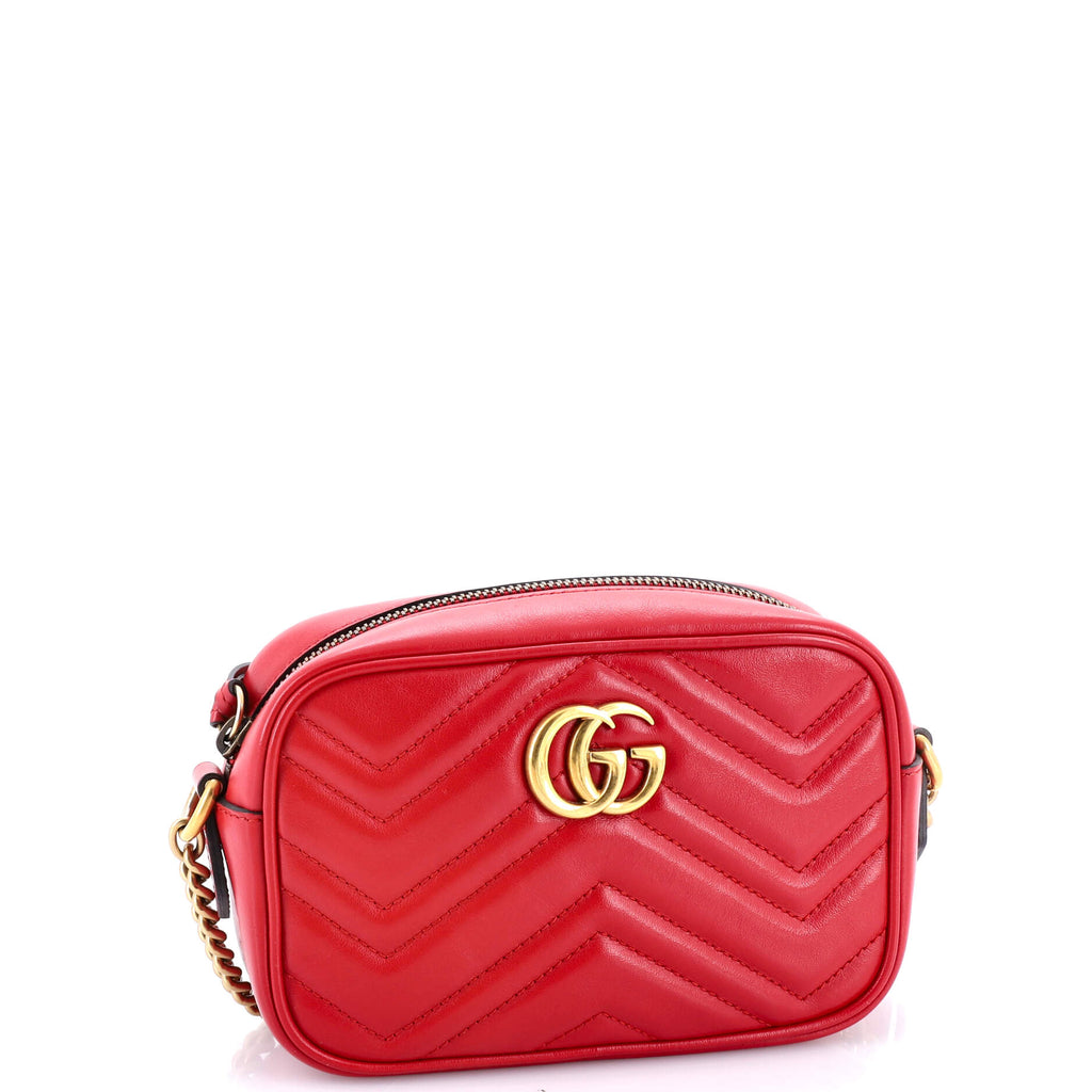 GG Marmont Shoulder Bag Matelasse Leather Mini