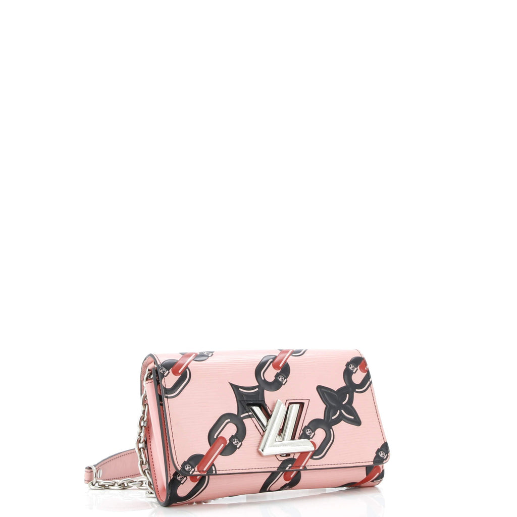 Twist Chain Wallet Limited Edition Print Epi Leather