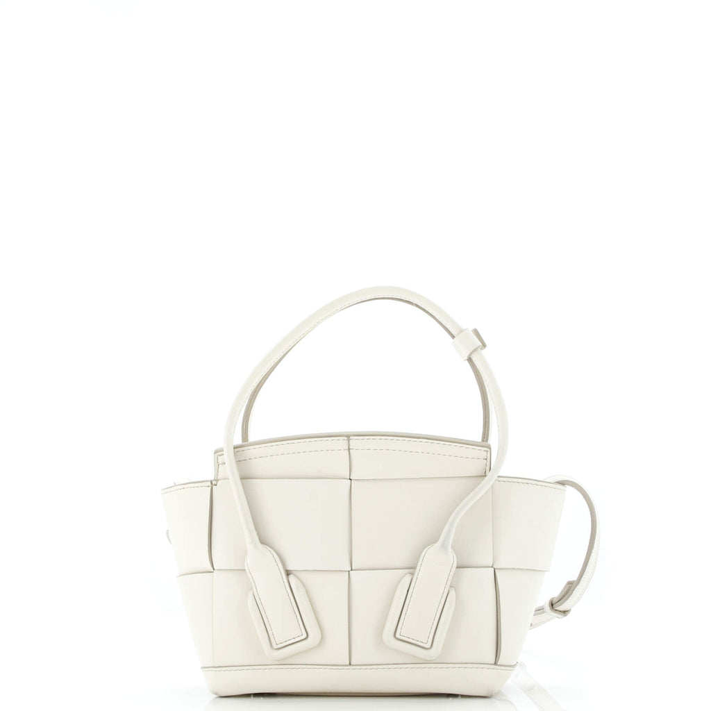 Arco Bag Maxi Intrecciato Leather Mini