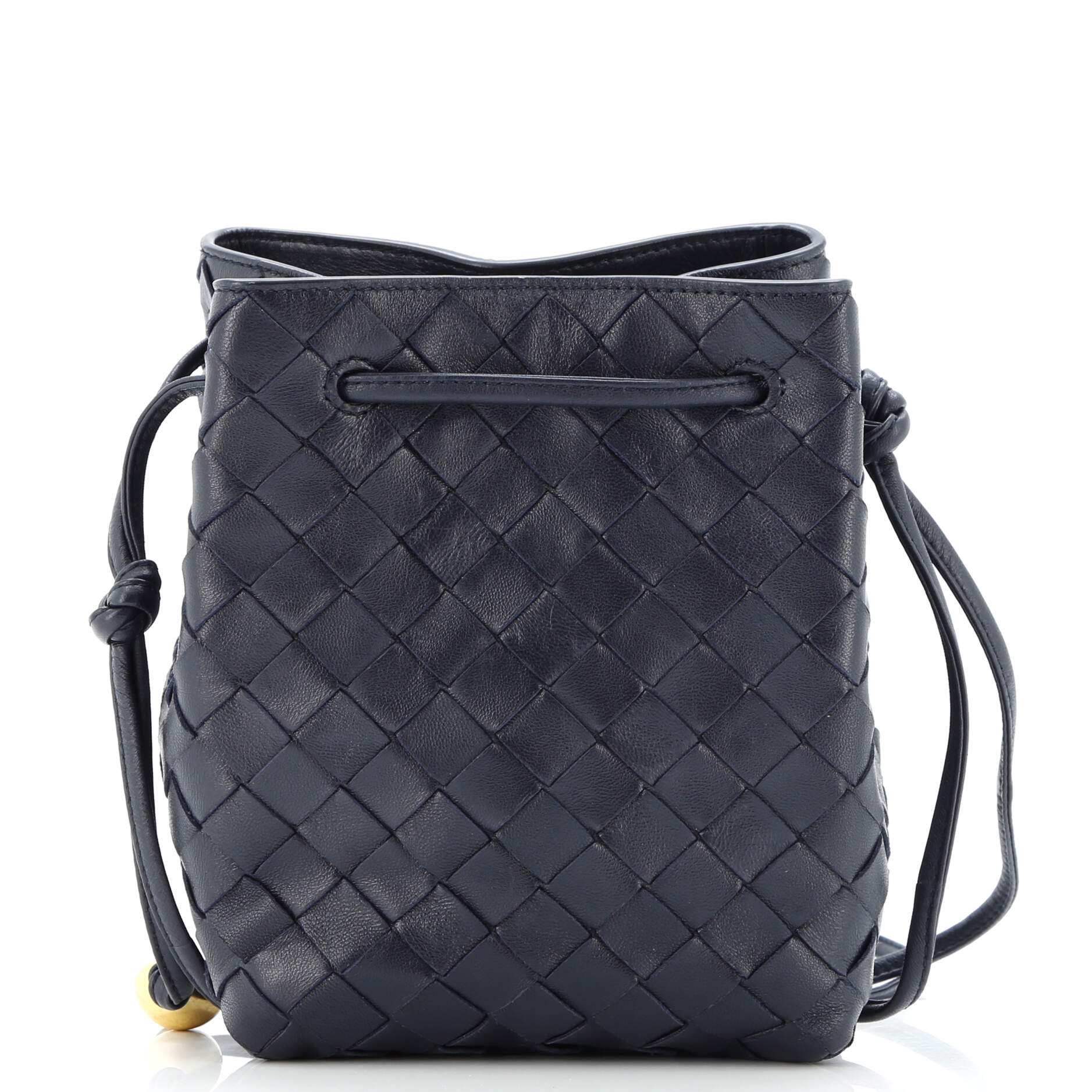 Cassette Bucket Bag Intrecciato Nappa Mini
