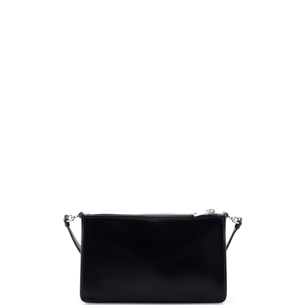 Zip Shoulder Bag Spazzolato Leather Mini