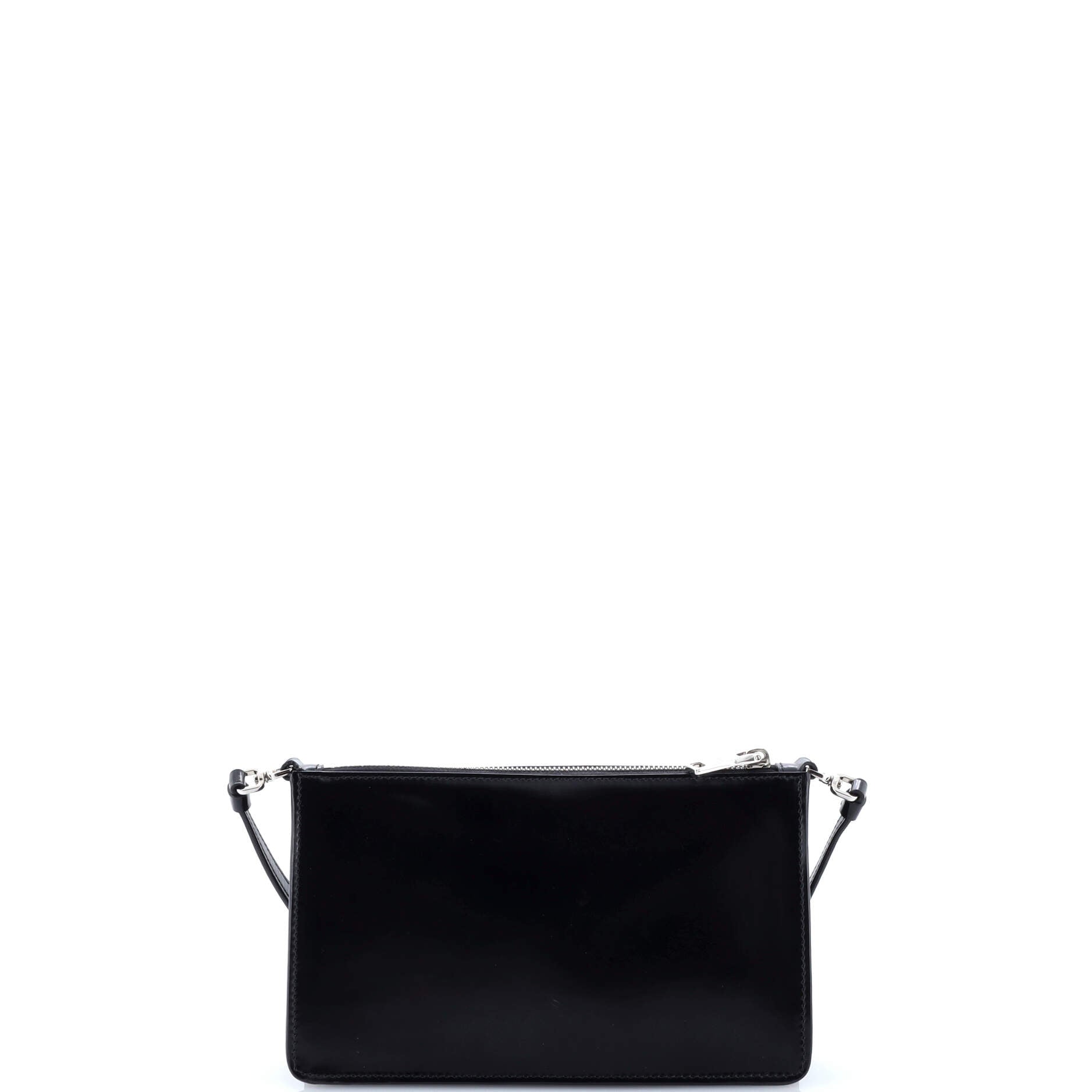 Zip Shoulder Bag Spazzolato Leather Mini