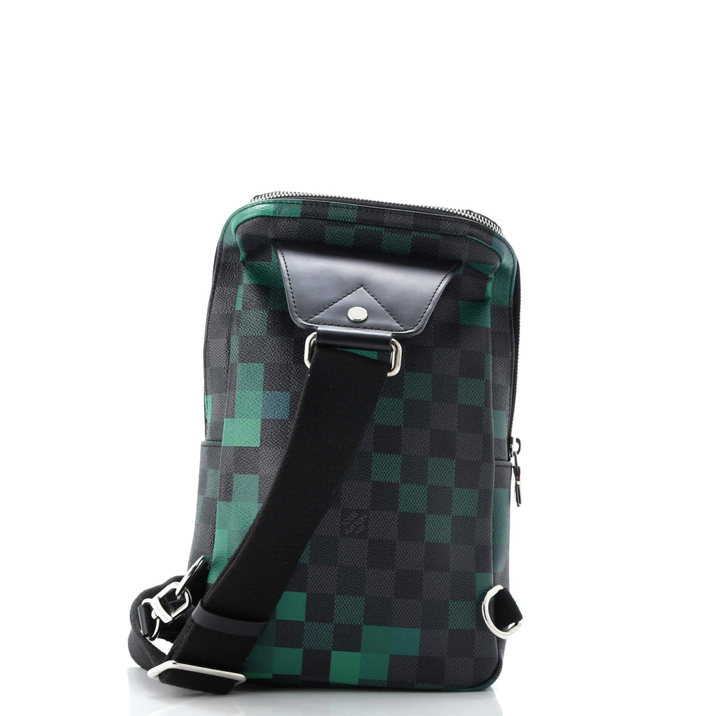 Avenue Sling Bag Limited Edition Damier Graphite Pixel