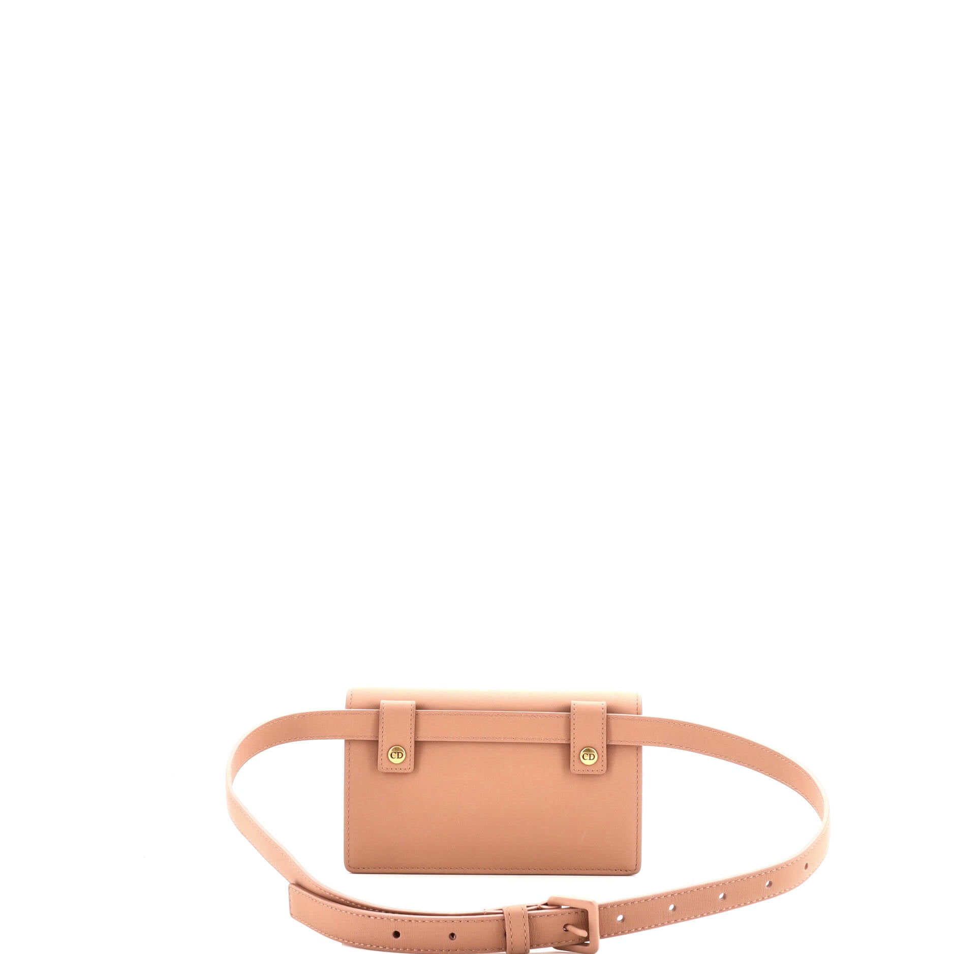 Ultra Matte Saddle Rectangular Belt Bag Leather
