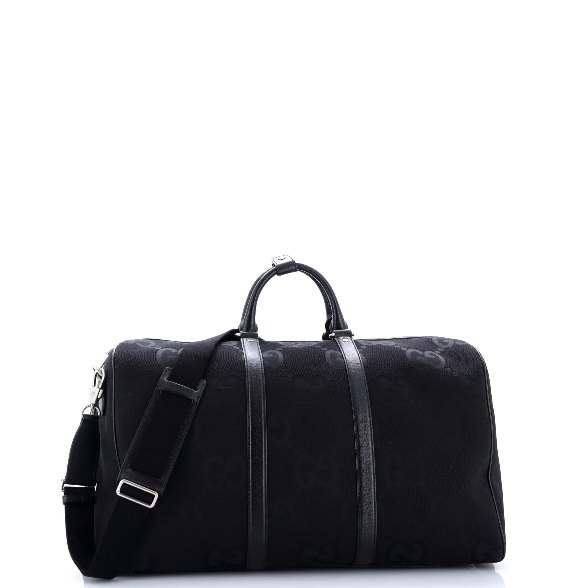 Duffle Bag Jumbo GG Embossed Leather Large