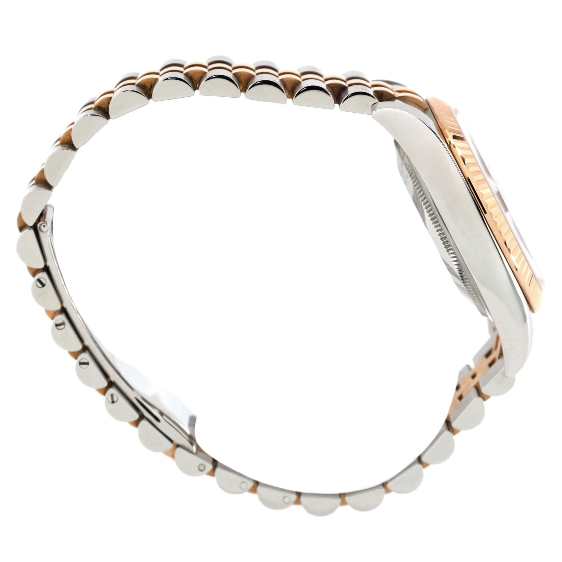 Oyster Perpetual Datejust Automatic Watch Stainless Steel and Rose Gold 36