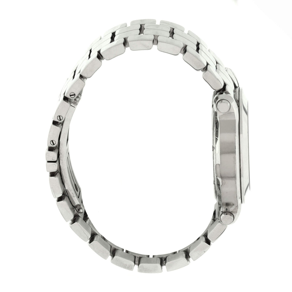 Happy Sport Quartz Watch Stainless Steel with 3 Floating Diamonds 33