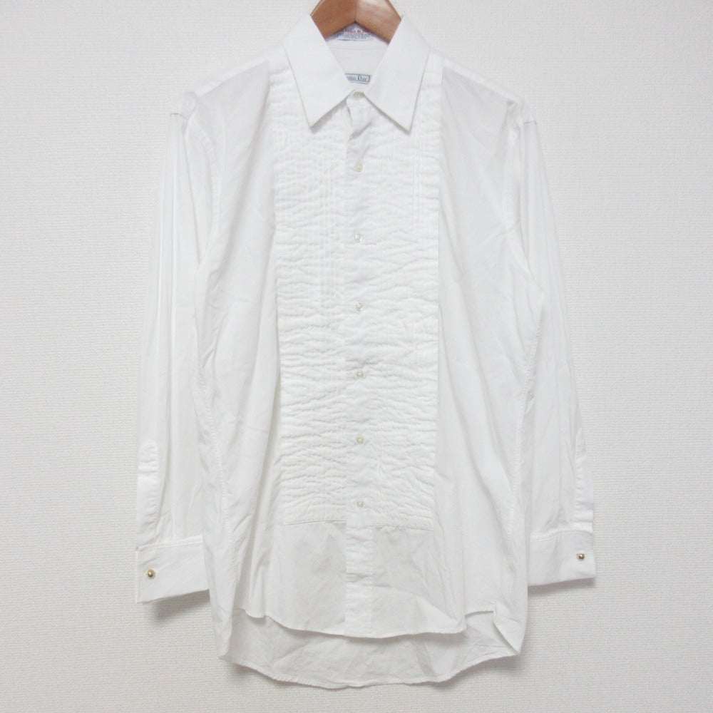 Christian Dior Pintuck Cuff Shirt