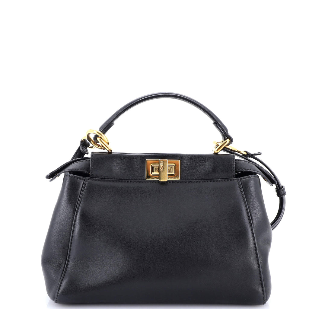 Peekaboo Bag Leather Mini