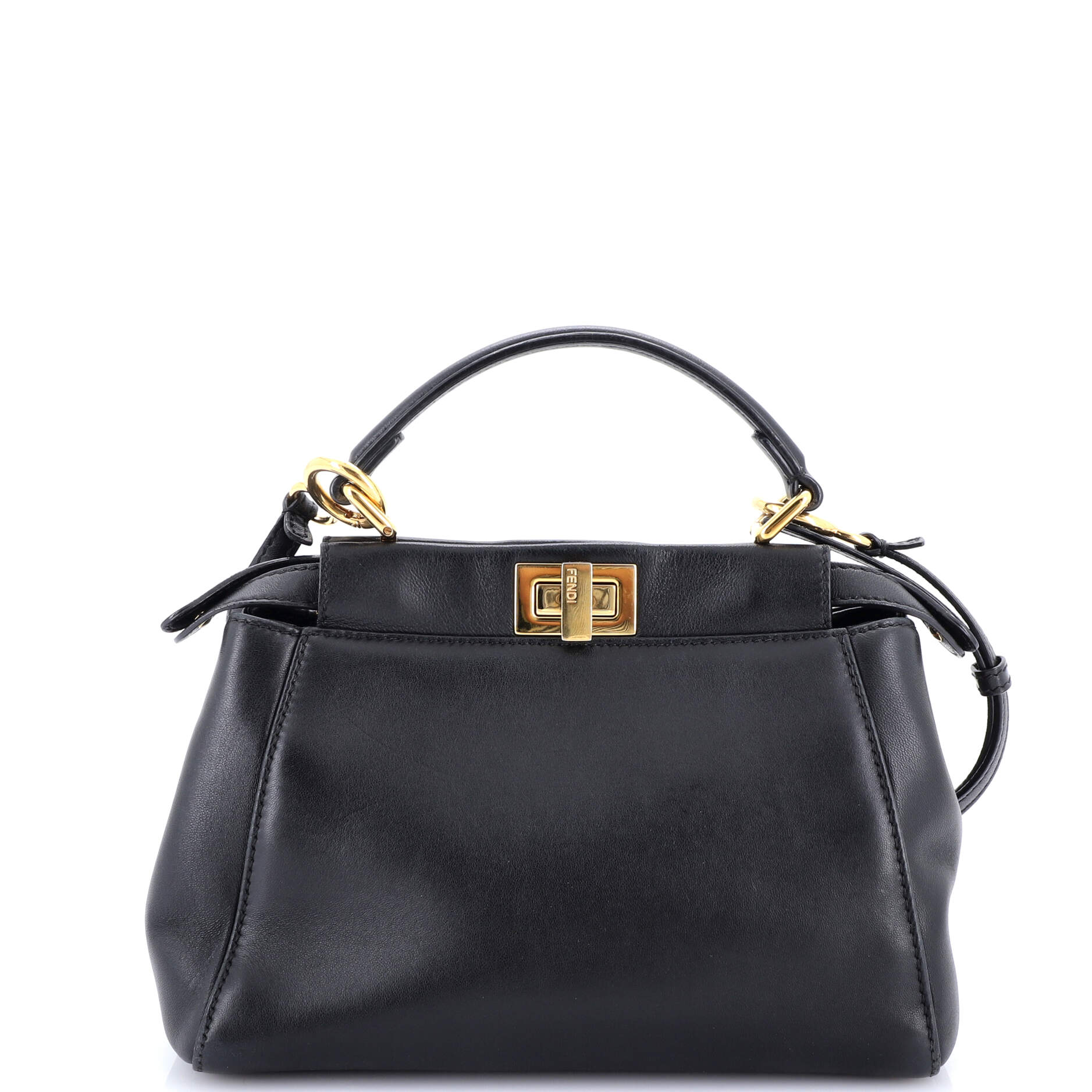 Peekaboo Bag Leather Mini