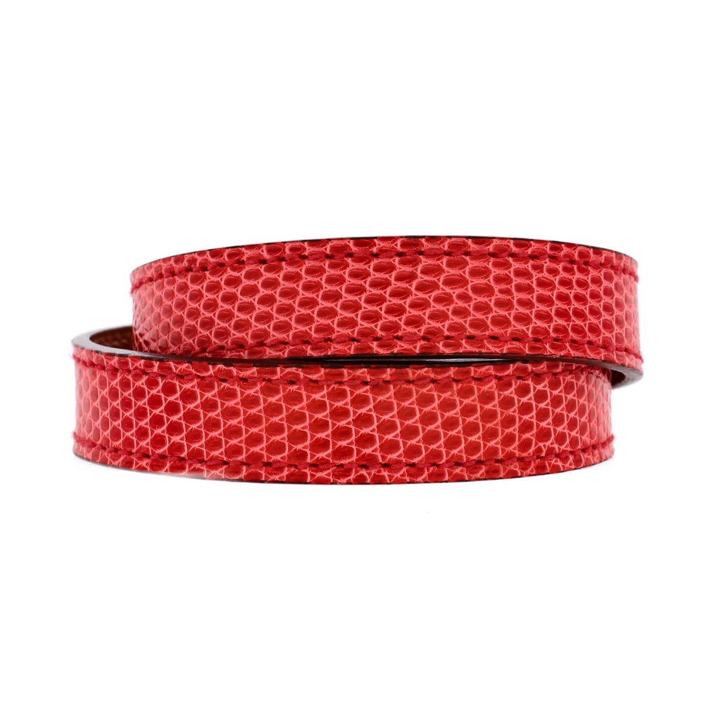 Kelly Double Tour Bracelet Lizard