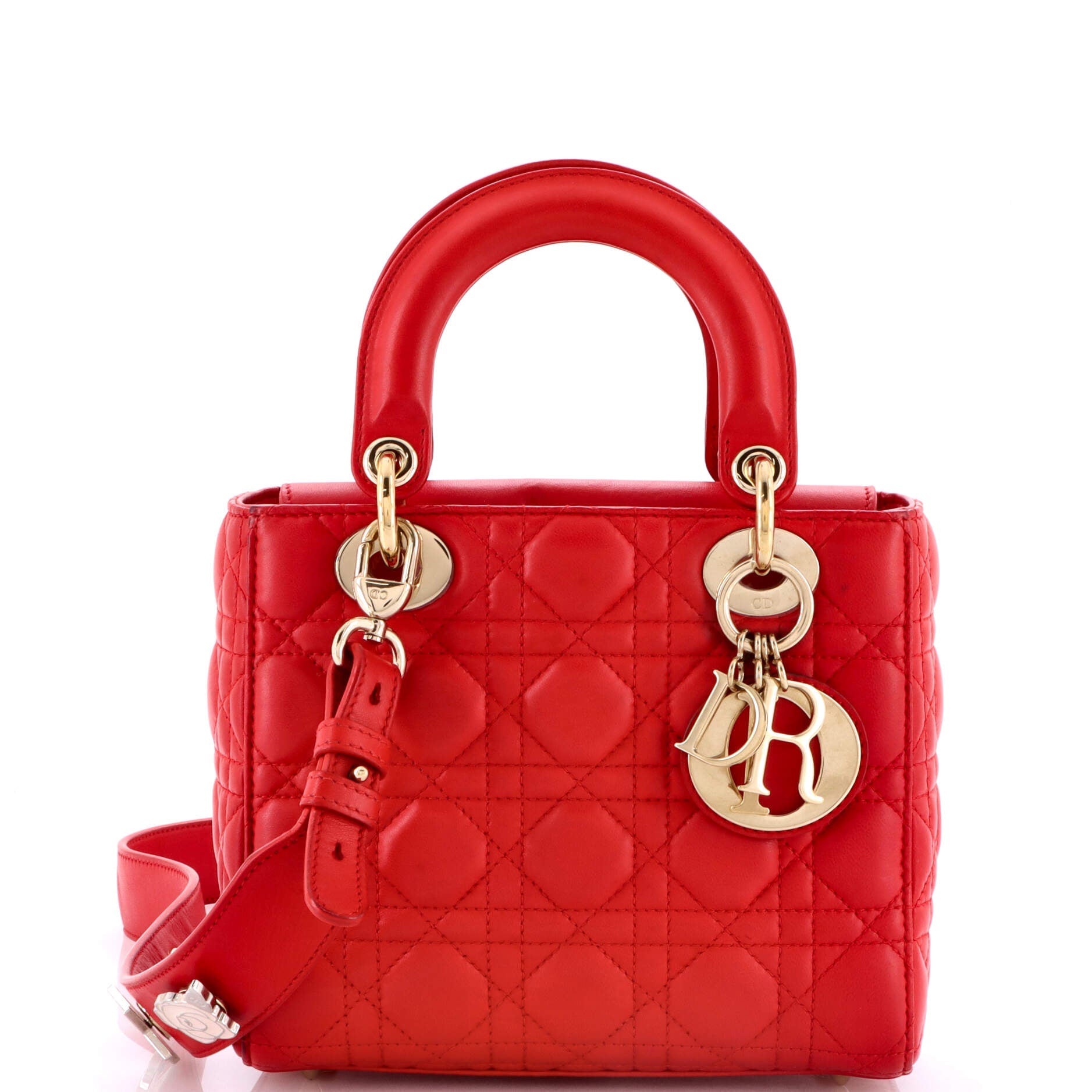 My Lady Dior Bag Cannage Quilt Lambskin