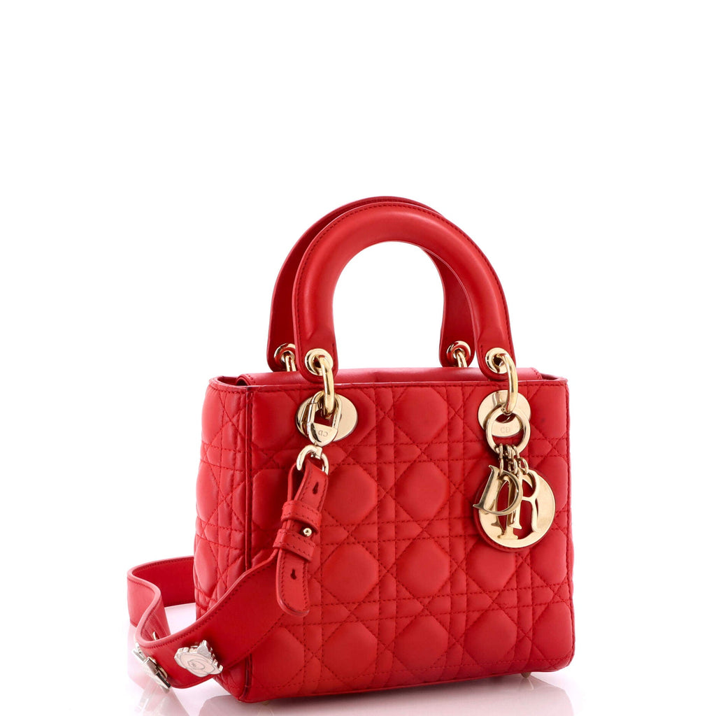 My Lady Dior Bag Cannage Quilt Lambskin