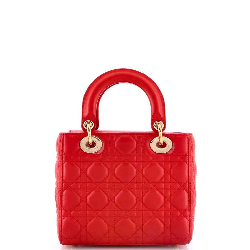 My Lady Dior Bag Cannage Quilt Lambskin
